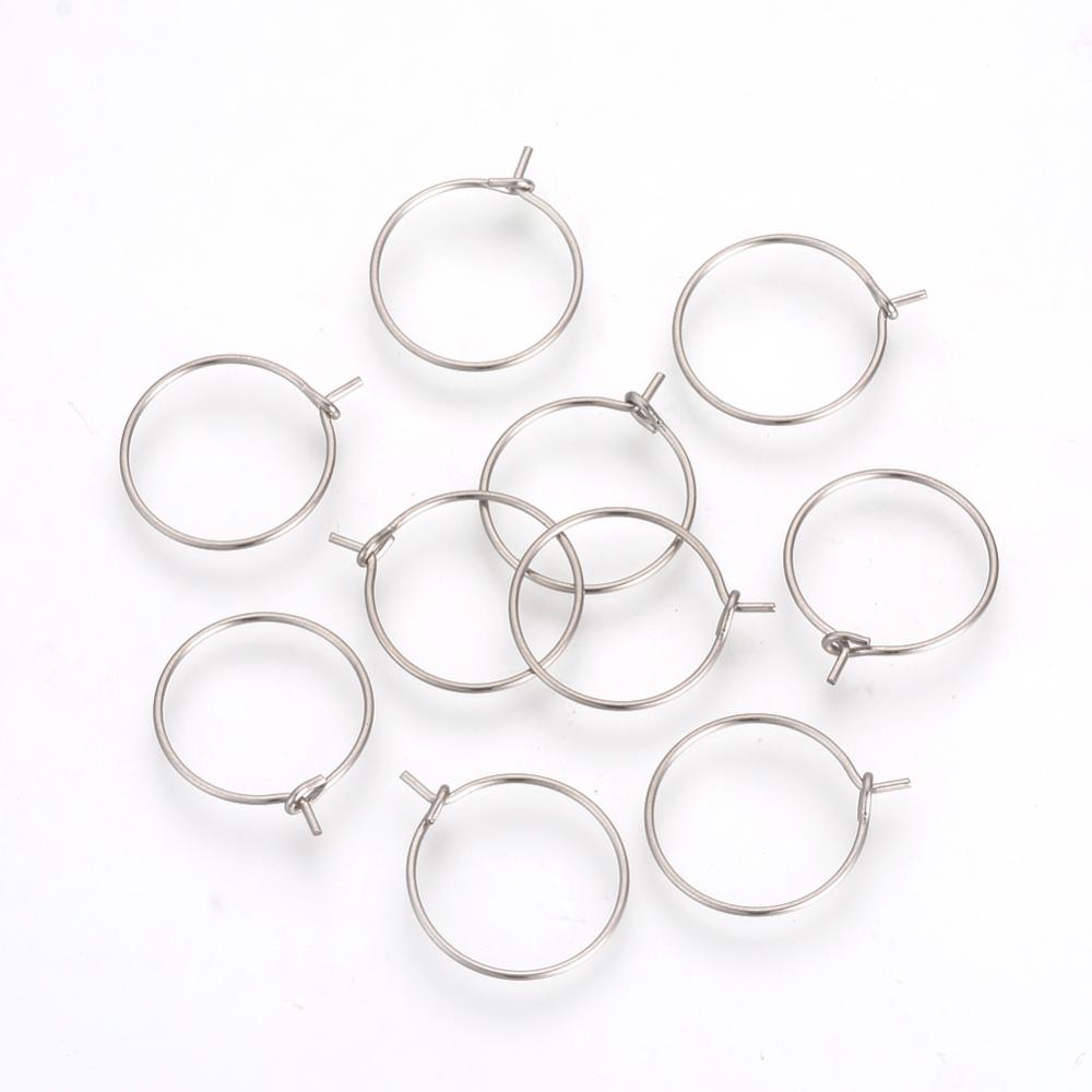 Stainless steel loop rings (10 pieces) – Liquid Fantasy