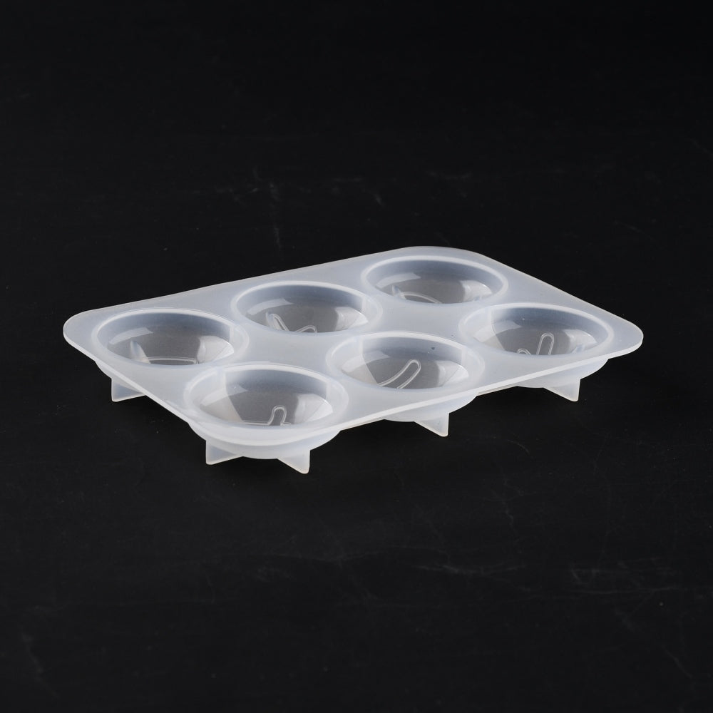 Half round mold with constellation pattern